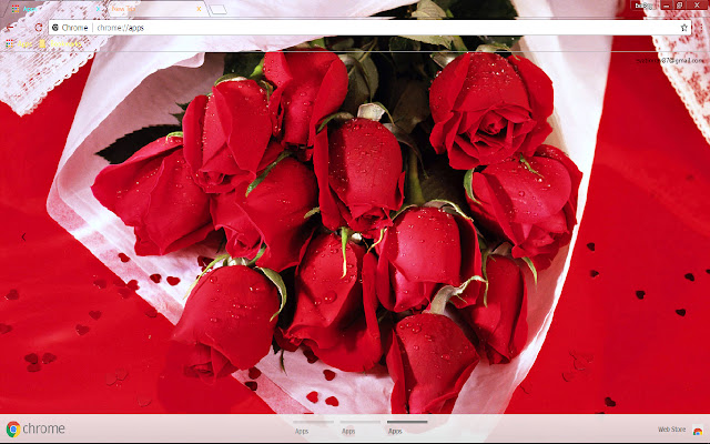 Love Red Rose Romantic  from Chrome web store to be run with OffiDocs Chromium online