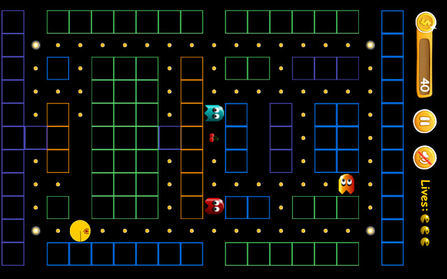 Loving Pacman  from Chrome web store to be run with OffiDocs Chromium online