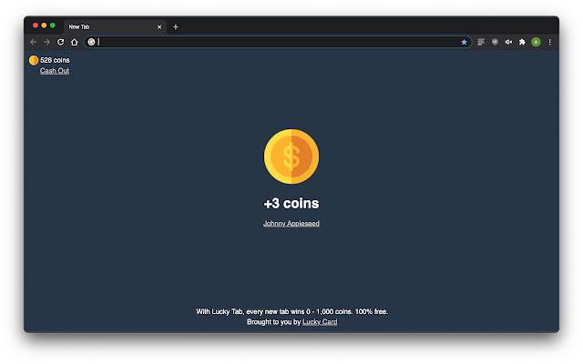 Lucky Tab: Make Money  from Chrome web store to be run with OffiDocs Chromium online