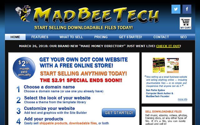 MadBeeTech Web Hosting  from Chrome web store to be run with OffiDocs Chromium online