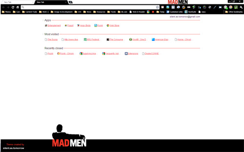 Mad Men  from Chrome web store to be run with OffiDocs Chromium online