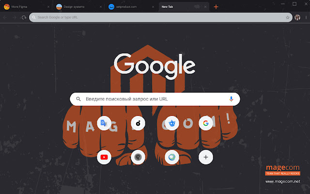 Magecom Theme Rocks  from Chrome web store to be run with OffiDocs Chromium online