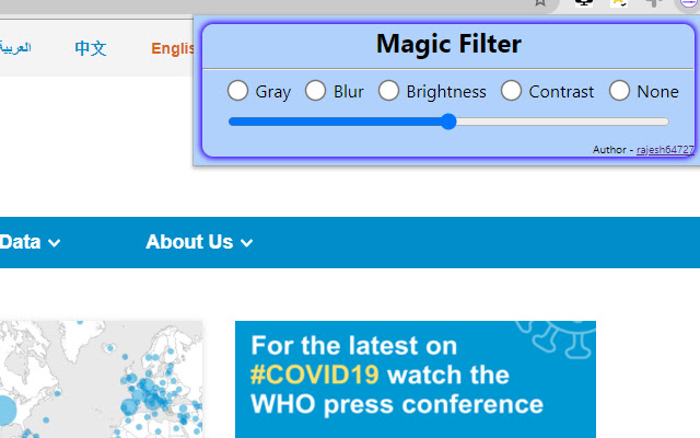 Magic Filters  from Chrome web store to be run with OffiDocs Chromium online