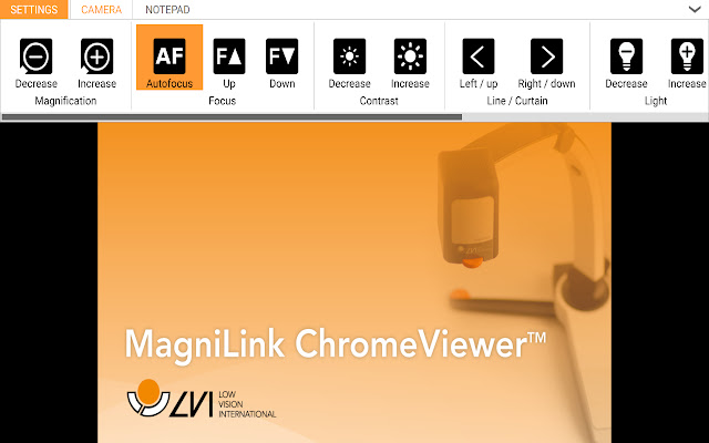 MagniLink ChromeViewer™ 4  from Chrome web store to be run with OffiDocs Chromium online