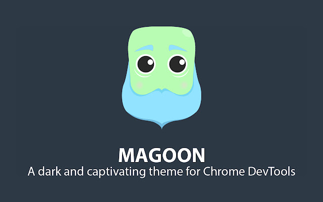 Magoon: Chrome DevTools Theme  from Chrome web store to be run with OffiDocs Chromium online