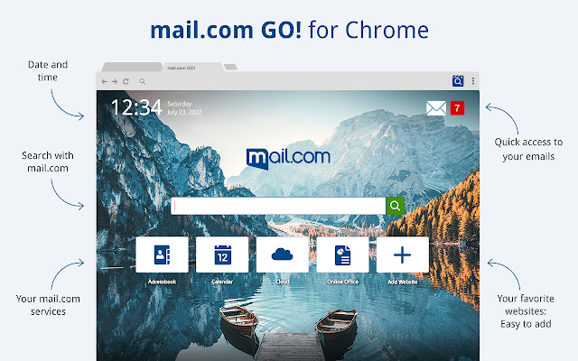 mail.com Go!  from Chrome web store to be run with OffiDocs Chromium online