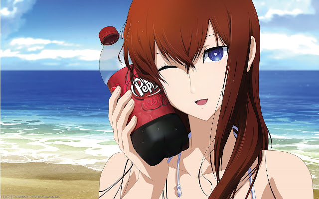 Makise Kurisu  from Chrome web store to be run with OffiDocs Chromium online