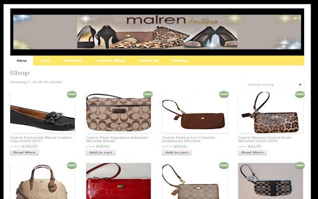 MALREN BOUTIQUE  from Chrome web store to be run with OffiDocs Chromium online