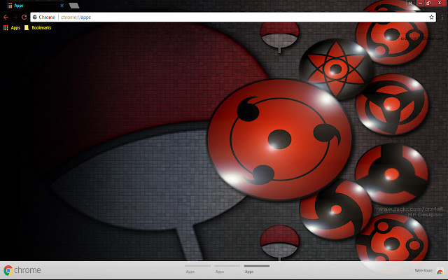 Mangekyou Sharingan  from Chrome web store to be run with OffiDocs Chromium online