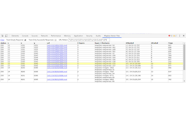 Mapbox Vector Tiles  from Chrome web store to be run with OffiDocs Chromium online
