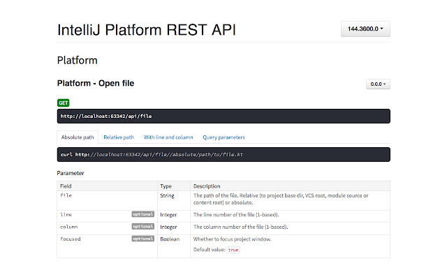 Map to IntelliJ IDE  from Chrome web store to be run with OffiDocs Chromium online