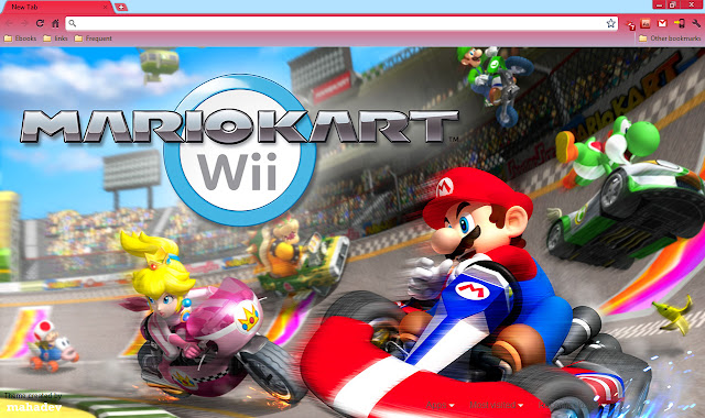 Mario kart 1280x1024  from Chrome web store to be run with OffiDocs Chromium online