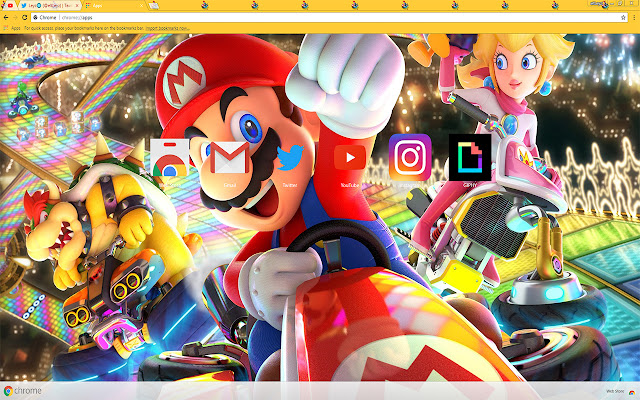 Mario Kart 8 | Go Go Go  from Chrome web store to be run with OffiDocs Chromium online