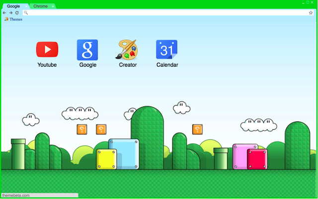 Mario Theme  from Chrome web store to be run with OffiDocs Chromium online