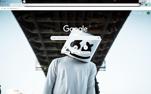 Marshmello Theme  from Chrome web store to be run with OffiDocs Chromium online