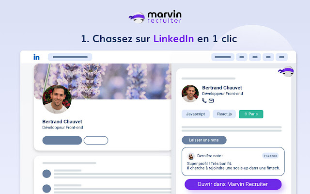 Marvin Recruiter  from Chrome web store to be run with OffiDocs Chromium online