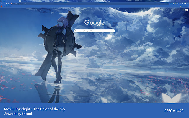 Mashu Kyrielight The Color of the Sky  from Chrome web store to be run with OffiDocs Chromium online