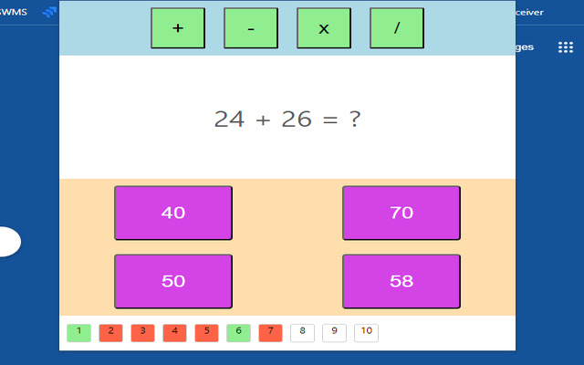 Math for Brain از فروشگاه وب Chrome با OffiDocs Chromium به صورت آنلاین اجرا می شود