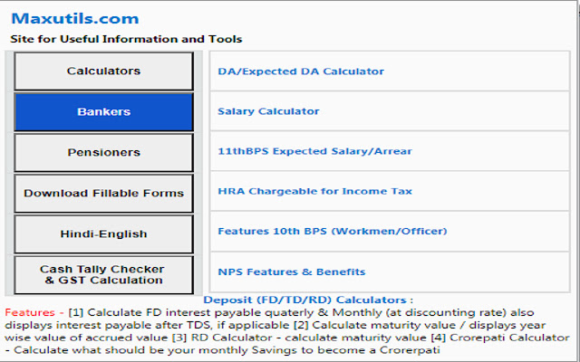 Maxutils  from Chrome web store to be run with OffiDocs Chromium online