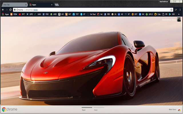 McLaren P1 Racing hero  from Chrome web store to be run with OffiDocs Chromium online