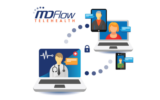 MDFlow Telemedicine Web Screensharing  from Chrome web store to be run with OffiDocs Chromium online