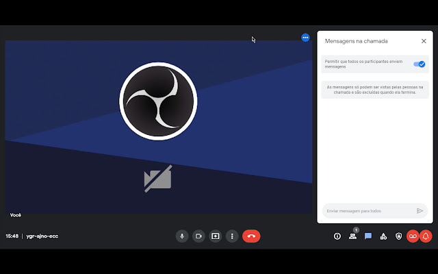 meet notifier  from Chrome web store to be run with OffiDocs Chromium online