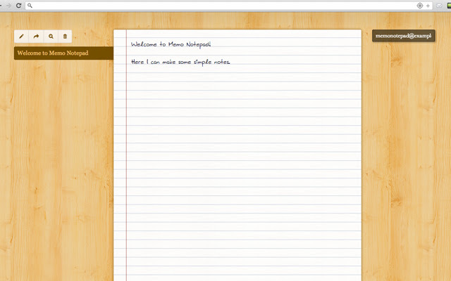 Memo Notepad  from Chrome web store to be run with OffiDocs Chromium online