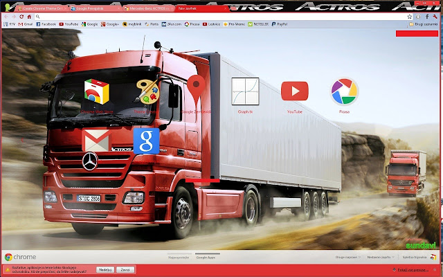 Mercedes Benz ACTROS mp2 1846  from Chrome web store to be run with OffiDocs Chromium online