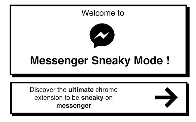 Messenger Sneaky Mode Hide what needs to be  from Chrome web store to be run with OffiDocs Chromium online