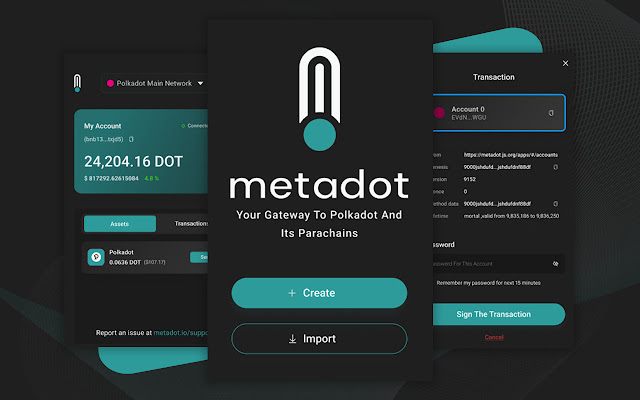 Metadot  from Chrome web store to be run with OffiDocs Chromium online