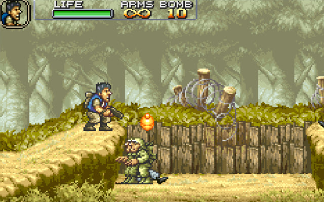 Metal Slug Advance  from Chrome web store to be run with OffiDocs Chromium online