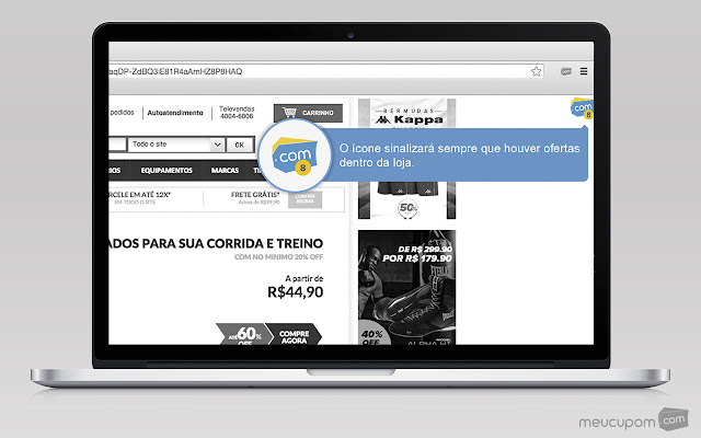 Meu Cupom Alerta  from Chrome web store to be run with OffiDocs Chromium online