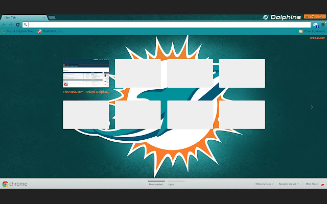 Miami Dolphins  from Chrome web store to be run with OffiDocs Chromium online