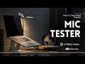 mictester.org  from Chrome web store to be run with OffiDocs Chromium online