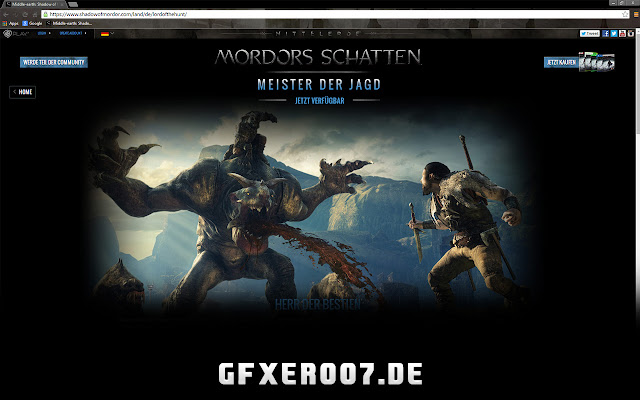 Middle earth: Shadow of Mordor  from Chrome web store to be run with OffiDocs Chromium online