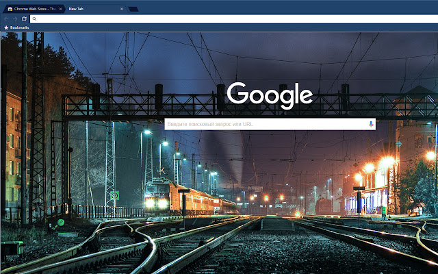 Midnight Train Dark Blue Theme de Chrome web store se ejecutará con OffiDocs Chromium en línea