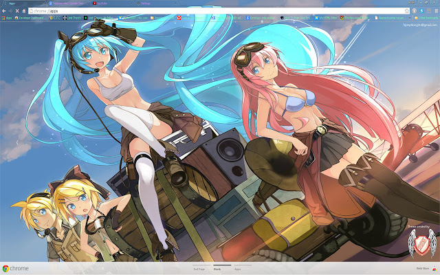 Miku And Friends 07 1366x768  from Chrome web store to be run with OffiDocs Chromium online