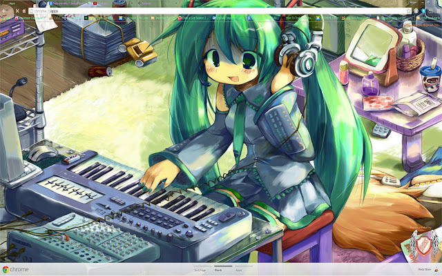 Miku And Friends 11 1600x900  from Chrome web store to be run with OffiDocs Chromium online