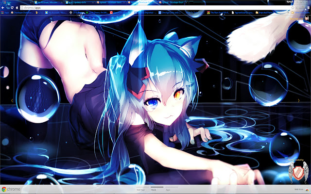 Miku And Friends 15 1366x768 de Chrome web store se ejecutará con OffiDocs Chromium en línea