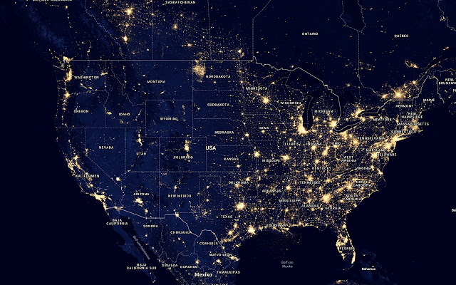 Milky Way Light Pollution Map  from Chrome web store to be run with OffiDocs Chromium online