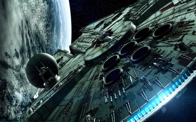 Millenium Falcon  from Chrome web store to be run with OffiDocs Chromium online