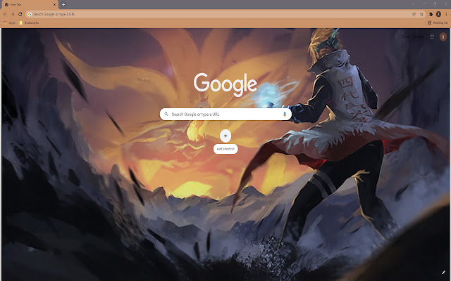 Minato Kurama HD Wallpaper Theme  from Chrome web store to be run with OffiDocs Chromium online