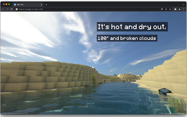 MineWeather  from Chrome web store to be run with OffiDocs Chromium online