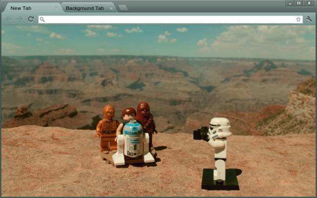 Minifig Vacation at Grand Canyon  from Chrome web store to be run with OffiDocs Chromium online