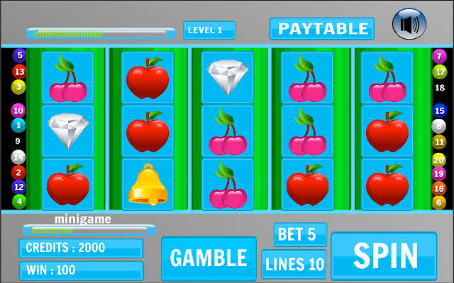 Minigame Casino Slot Machine  from Chrome web store to be run with OffiDocs Chromium online