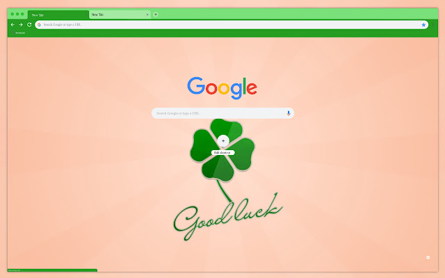 Minimalism green flower  from Chrome web store to be run with OffiDocs Chromium online