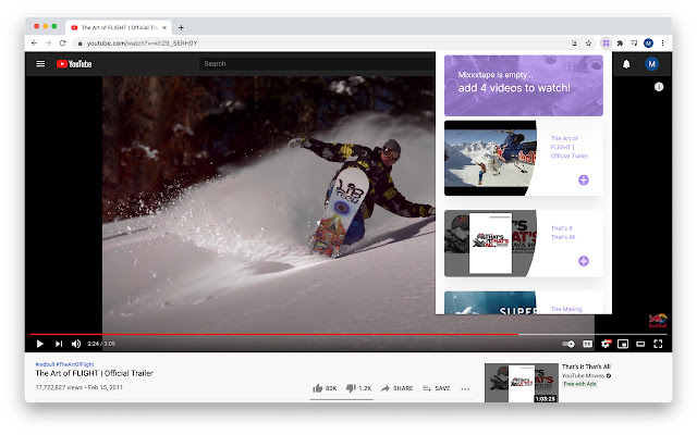 Mixxxtapes  from Chrome web store to be run with OffiDocs Chromium online