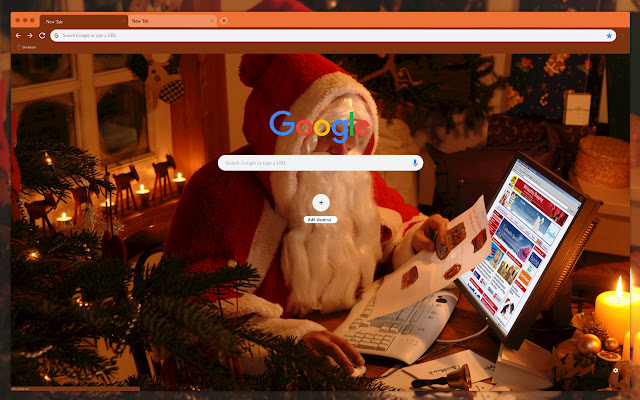 Modern Santa Claus  from Chrome web store to be run with OffiDocs Chromium online