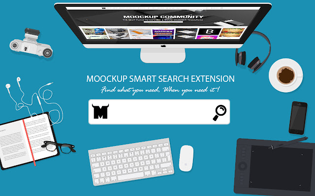 Moockup Smart Search  from Chrome web store to be run with OffiDocs Chromium online