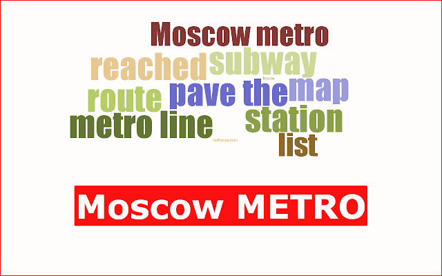 Moscow Metro Stations  from Chrome web store to be run with OffiDocs Chromium online